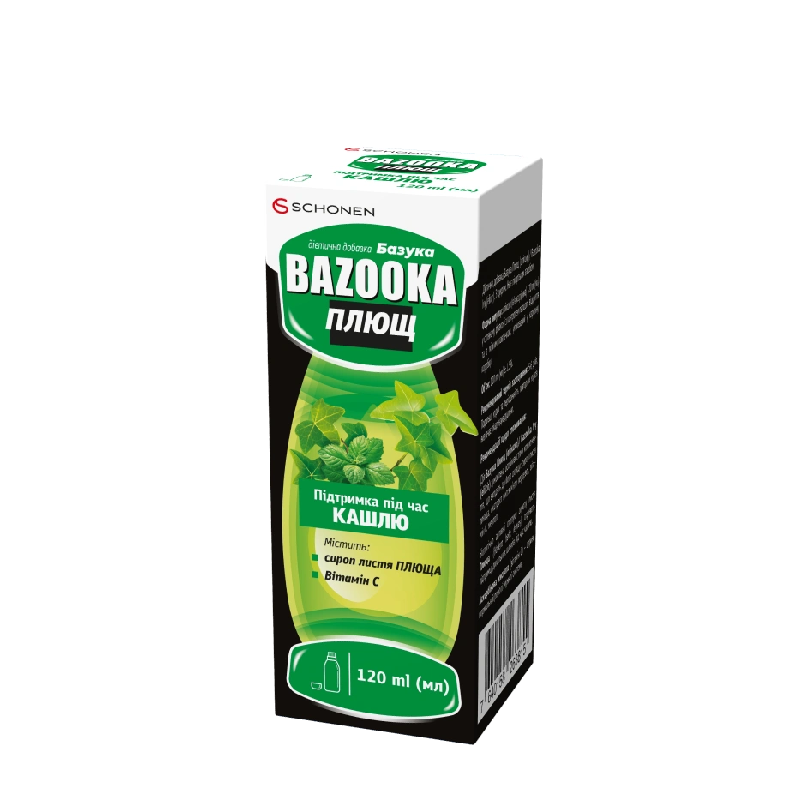 фото 1-1/Базука Плющ еліксир 120 мл