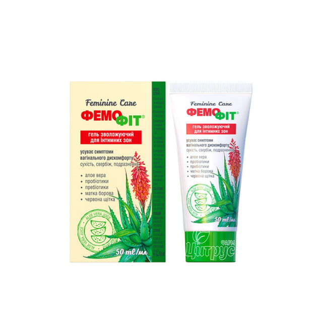 Гель для інтимних зон Фемофіт Зволожуючий 50 мл