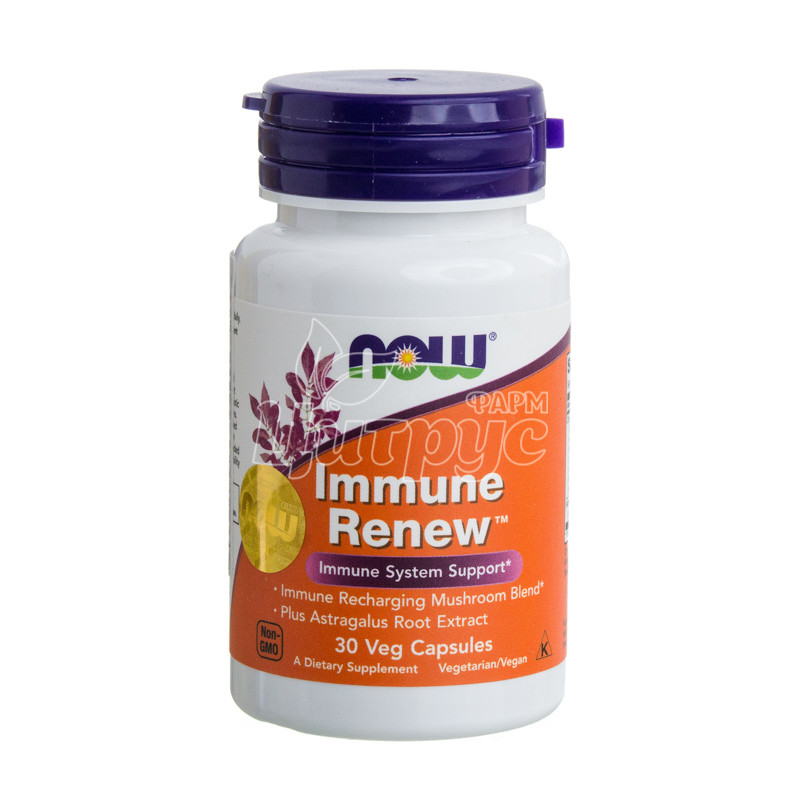 фото 1-1/Імунн Ренью 30 штук Нау Фудс (Immune Renew Now Foods) капсули 