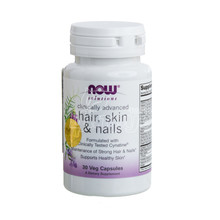 Клінікал Хаєр, Скін, Нейлс Нау Фудс (Clinical Hair, Skin, Nails Now Foods) Волосся, шкіра, нігті капсули вегетеріанські 30 штук