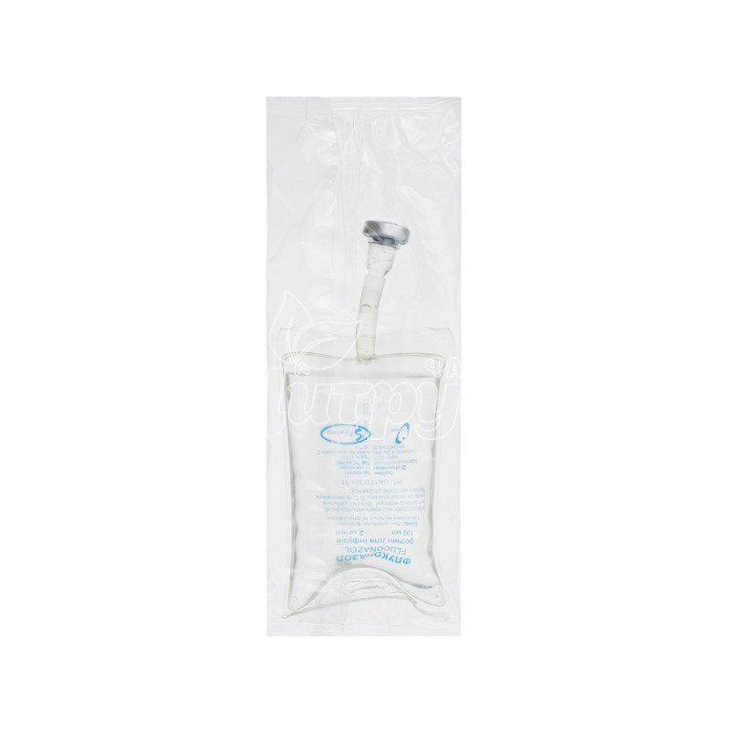 фото 1-2/Флуконазол розчин інфузії 2 мг / мл флакон 100мл