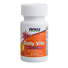Мультивітамінний комплекс Нау Фудс Дейлі Витс Мулто (Now Foods Daily Vits Multi) таблетки 30 штук