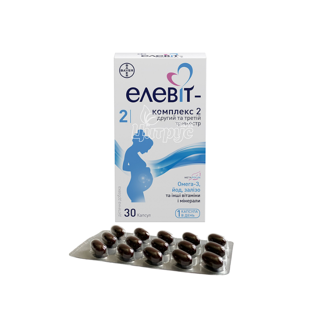 Елевіт-комплекс 2 капсули 30 штук