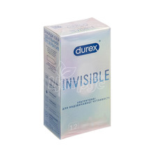 Презервативи Дюрекс Інвізібл (Durex Invisible) ультонкі 12 штук