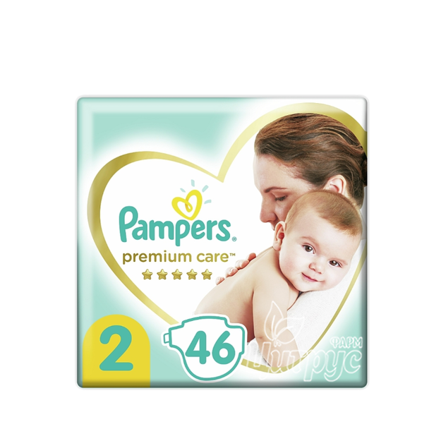 Підгузки Памперс Преміум Кері (Pampers Premium Care) (4-8 кг) міні (mini) 46 штук