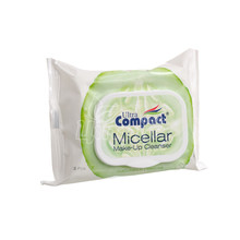 Серветки вологі Ультра Компакт (Ultra Compact) з міцелярної водою 25 штук