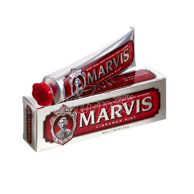 Зубна паста Марвіс (Marvis) Кориця і Ментол (Cinnamon Mint) 85 мл