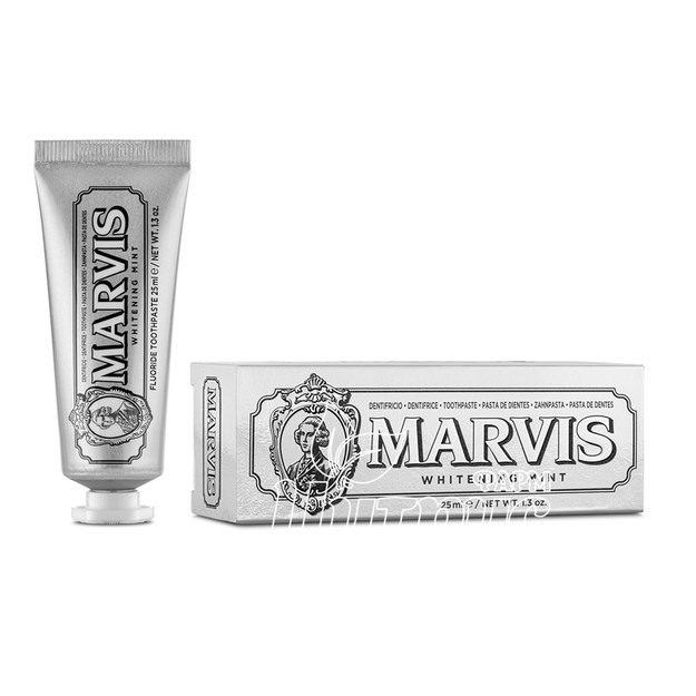Зубна паста Марвіс (Marvis) Смокерс Вайтенін Мінт (Smokers Whitening Mint) 25 мл