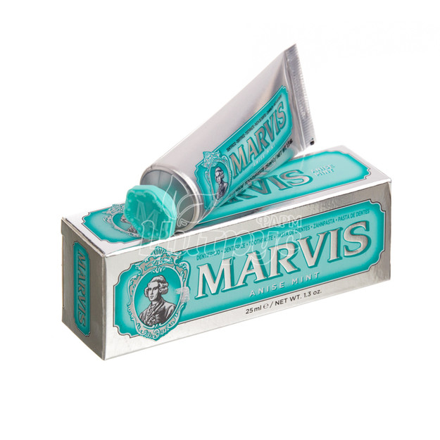 Зубна паста Марвіс (Marvis) Аніс Мінт (Anise Mint) + фторид 25 мл
