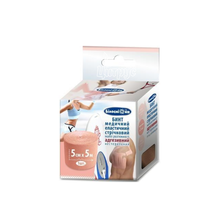 Бинт еластичний кінеза Тейп 5 м х 5 см адгезивний тілесний