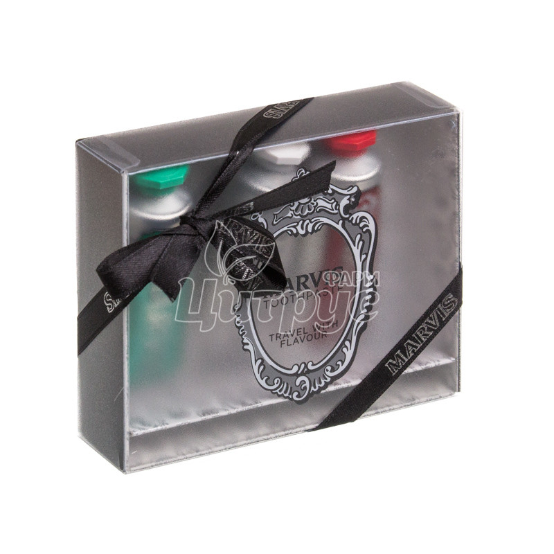 фото 1-1/Зубная паста Марвис (Marvis) Классическая отбеливающая корица набор 25 мл 3 штуки