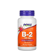 Вітамін В-2  Нау Фудс (B-2 Now Foods) капсули вегетеріанські 100 мг 100 штук