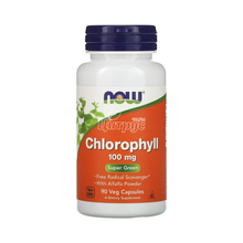 Хлорофіл Нау Фудс (Chlorophyll Now Foods) капсули ветегеріанські 100 мг 90 штук