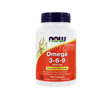 Омега 3-6-9 1000 мг 100 штук Нау Фудс (Omega Now Foods) капсули гелеві 