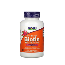 Біотин 10 000 мкг посиленої дії Нау Фудс (Biotin Now Foods) капсули вегетеріанські 120 штук
