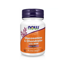 Глюкозамін з хондроїтином Нау Фудс (Glucosamine & Chondroitine MCM Now Foods) капсули вегетеріанські 30 штук