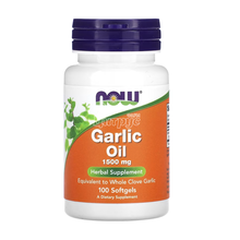 Часникова олія Нау Фудс (Garlic Oil Now Foods) капсули гелеві 1500 мг 100 штук