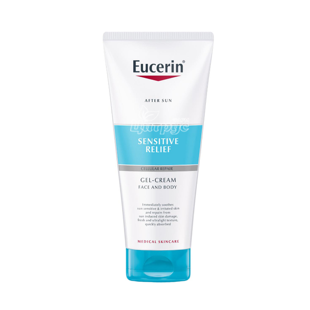 Еуцерин (Eucerin) Ультралегкий гель-крем після засмаги для обличчя та тіла 200 мл