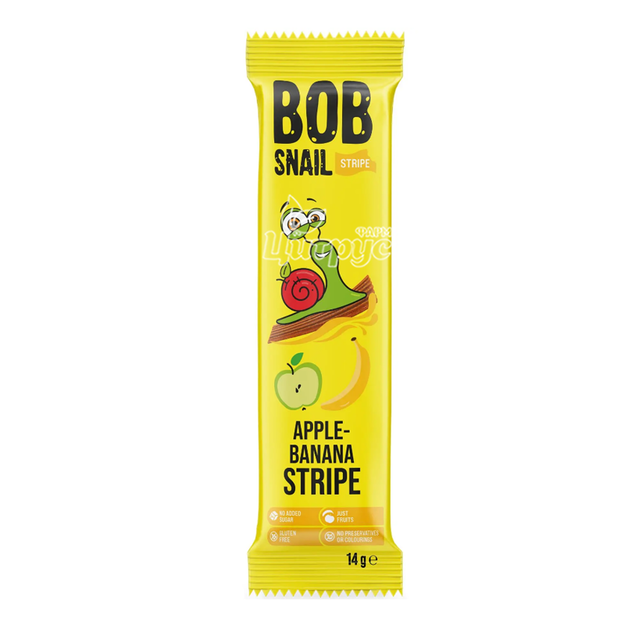 Страйпси Боб Снейл (Bob Snail) Яблуко-Банан 14 г