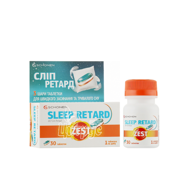 Зест (Zest) Сліп Ретард таблетки 30 штук