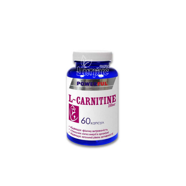 L-карнітин капсули 1 г 60 штук