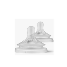 Соска Філіпс Авент (Philips Avent) Нейчрал (Natural) силіконова зі слабким потоком з 1 місяця 2 штуки SCY963/02