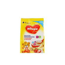 Каша молочна Мілупа (Milupa) мультизлакова з полуницею та бананом з 7 місяців 210 г