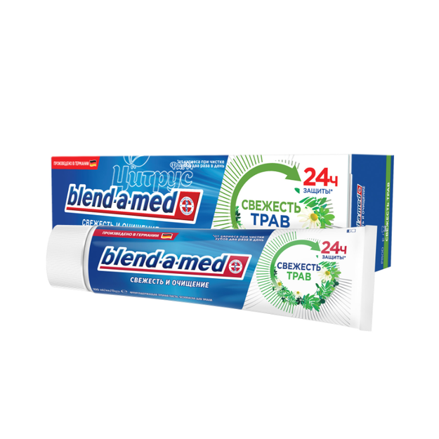 Зубна паста Блендамед (Blend-A-Med) Свіжість та Очищення Свіжість трав 100 мл