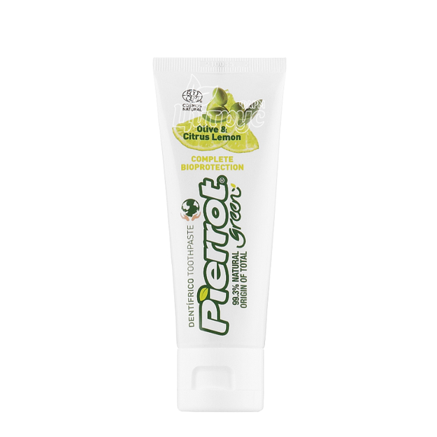 Зубна паста Пірот (Pierrot) Грін з оливою та цитрусовим лимоном 75 мл Ref.367