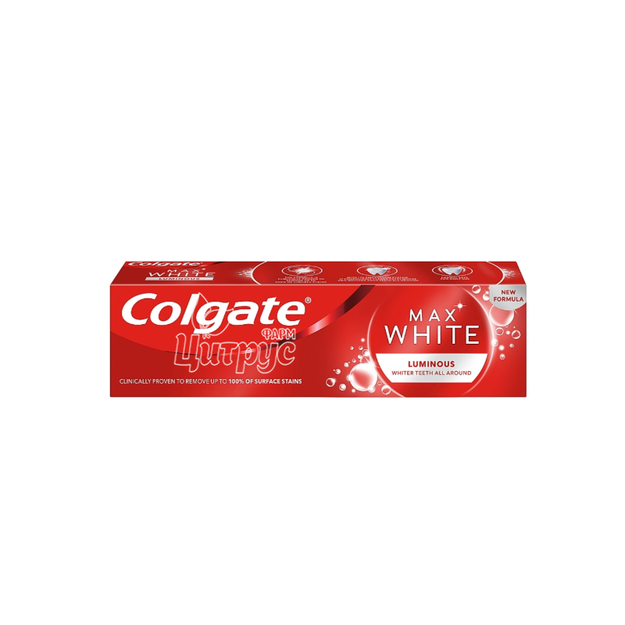 Зубна паста Колгейт (Colgate) Макс Вайт (Max White) Люмінес (Luminous) 75 мл