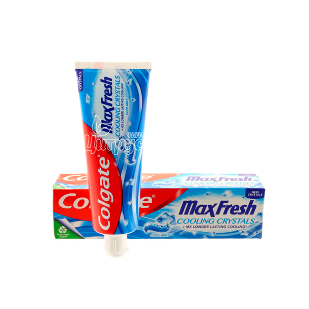Зубна паста Колгейт (Colgate) Макс Фреш (Max Fresh) Освіжаючі кристали 75 мл