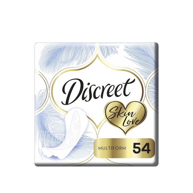 Прокладки щоденні жіночі Діскріт (Discreet) Скін Лав Мультіформ (Skin Love Multiform) 54 штуки