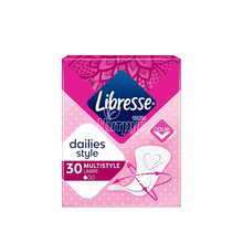 Прокладки щоденні жіночі Лібресс (Libresse) Дейліс стайл Мультистайл (Dailies style Multistyle) 30 штук