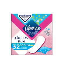 Прокладки щоденні жіночі Лібресс (Libresse) Дейліс стайл соу слім (Dailies style so slim) 32 штуки