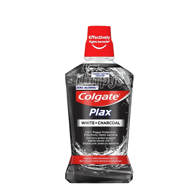 Ополіскувач для роту Колгейт (Colgate) Плакс (Plax) Відбілювання з деревним вугіллям 500 мл