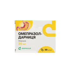 Омепразол-Дарниця капсули 20 мг 30 штук