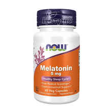 Мелатонін 5 мг Нау Фудс (Melatonin Now Foods) капсули вегетеріанські 60 штук