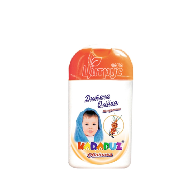 Олійка дитяча Карапуз з обліпихою 100 мл