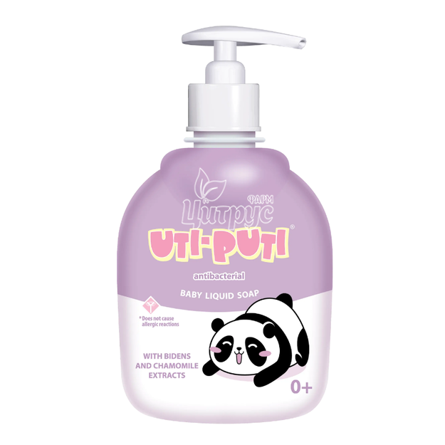 Мило рідке дитяче Уті-Путі З екстрактом череди та ромашки 300 г