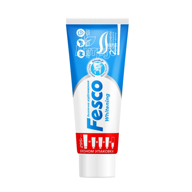 Зубна паста Феско Вайтінг (Whitening) Відбілювання 250 мл