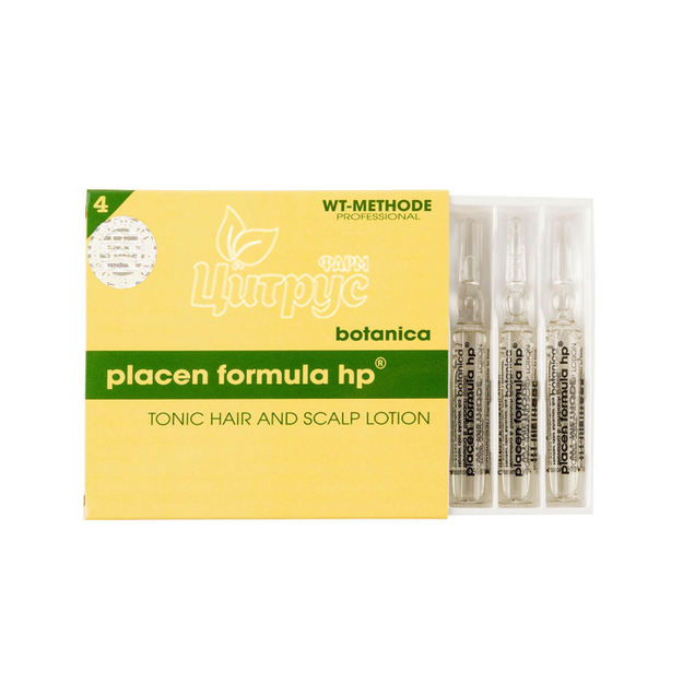 Засіб для волосся Плацент Формула (Placent Formula) Ботаніка (HP Botanica)№4 ампули по 10 мл 6 штук