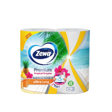 Рушник паперовий Зева Преміум (Zewa Premium) Summer Двошаровий 2 штуки