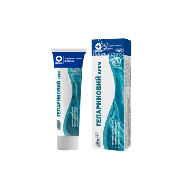 Крем з гепарином туба 25 мл