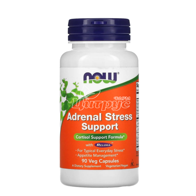 фото 1-1/Адренал Стрес Сапорт 90 штук Нау Фудс (Adrenal Stress Support Now Foods) капсули