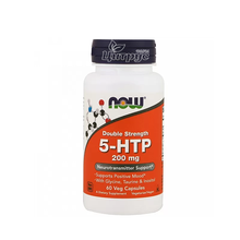 5-Гідрокситриптофан подвійної сили Нау Фудс (5-HTP Now Foods) Підтримка настрою капсули вегетеріанські 200 мг 60 штук