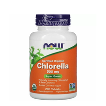 Хлорела органічна Нау Фудс (Chlorella Organic Now Foods) таблетки 500 мг 200 штук