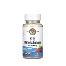 Вітаміни КЕЛ (KAL) Вітамін В-12 (Метилкобаламін) 1000 мкг 60 штук (B-12 Methylcobolamin) таблетки для розсмоктування 