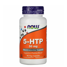 5-Гідрокситриптофан Нау Фудс (5-HTP Now Foods) Підтримка настрою капсули вегетеріанські 50 мг 90 штук