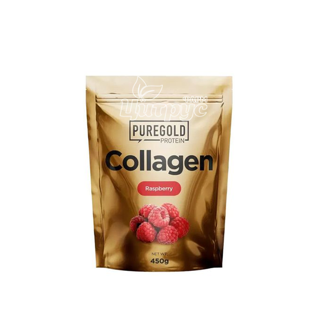 Колаген Пьюр Голд (Collagen Pure Gold) порошок зі смаком малини 450 г