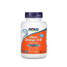 Омега Ультра 3D Нау Фудс (Omega Ultra 3D Now Foods) капсули гелеві 90 штук